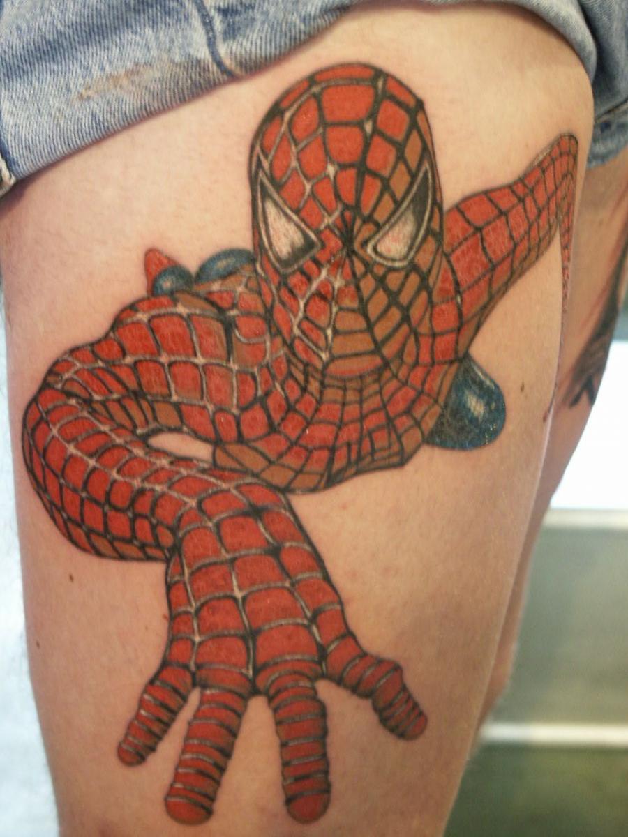Spiderman Tattoo - Usergalerie - Austrian Soccer Board