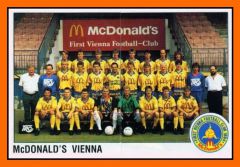 Panini Mc Donald's Viena 1991 92 double sticker