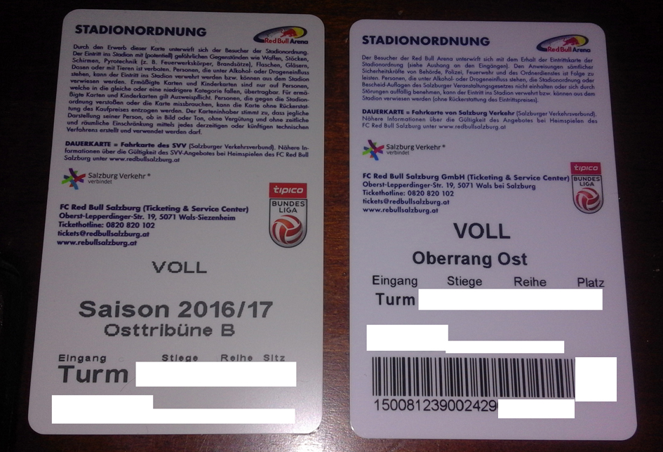 Ticket Thread Seite 56 Fc Red Bull Salzburg Austrian Soccer Board