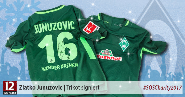 Signiertes Trikot von Zlatko Junuzovic (SV Werder Bremen)