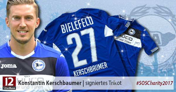 Signiertes Trikot von Konstantin Kerschbaumer (Arminia Bielefeld)