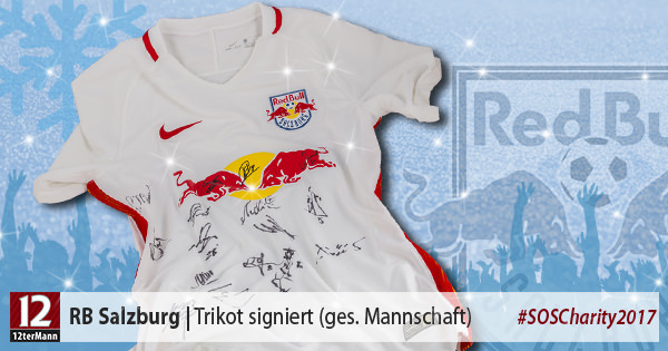 Teamsigniertes Trikot von RB Salzburg