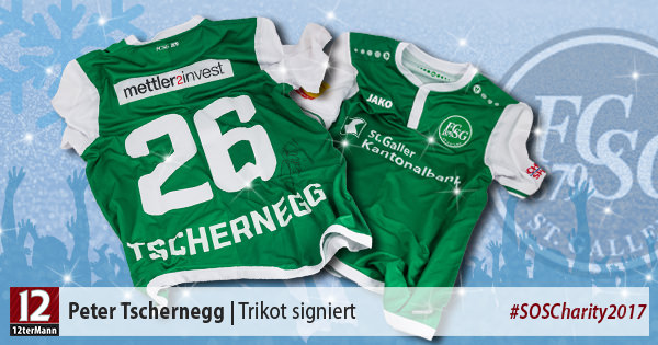 Signiertes Trikot von Peter Tschernegg (FC St. Gallen)