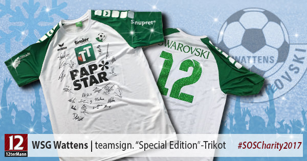 Teamsigniertes "Special-Edition"-Trikot #12 von JWSG Wattens