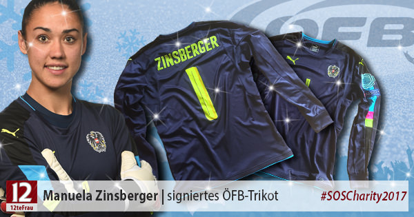 Signiertes ÖFB-Teamtrikot von Manuela Zinsberger (ÖFB Frauen-Nationalteam)