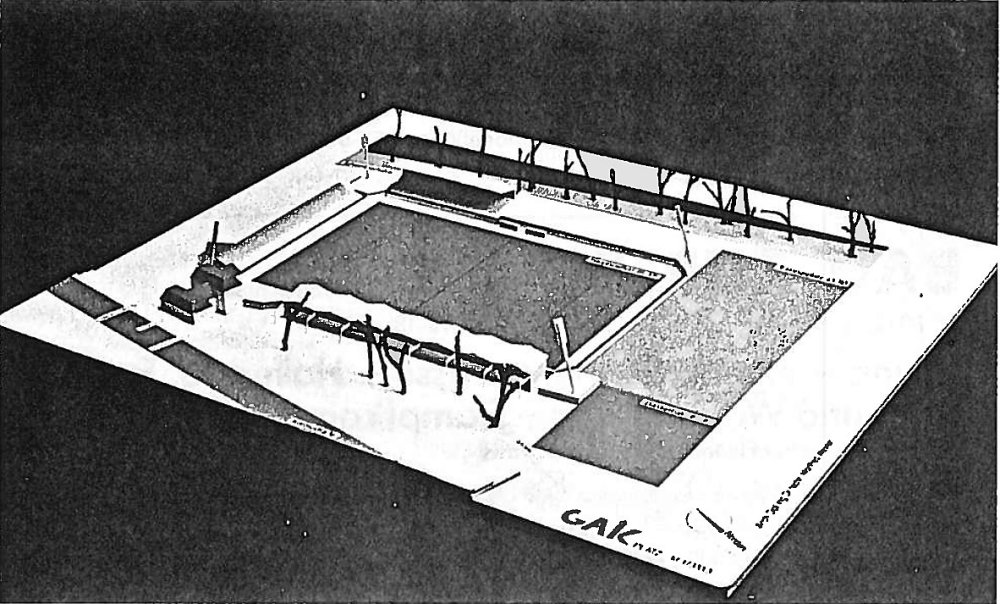 Modell Endausbau Sanierung Stadion Körösistraße_aus GAK'61 1986.jpg